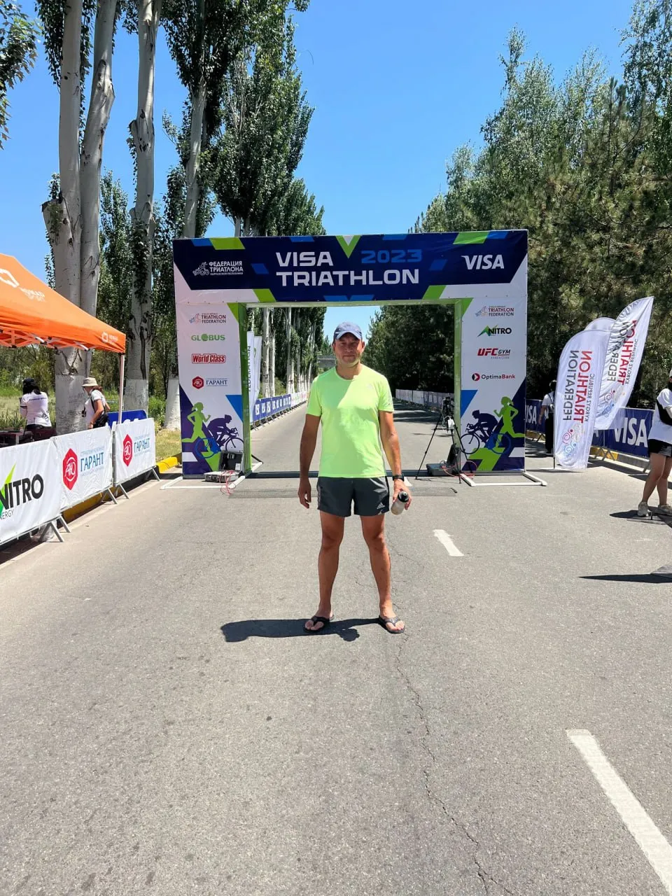 Азизбек Оморкулов: VISA Triathlon Sprint, Бишкек · 1:27:00