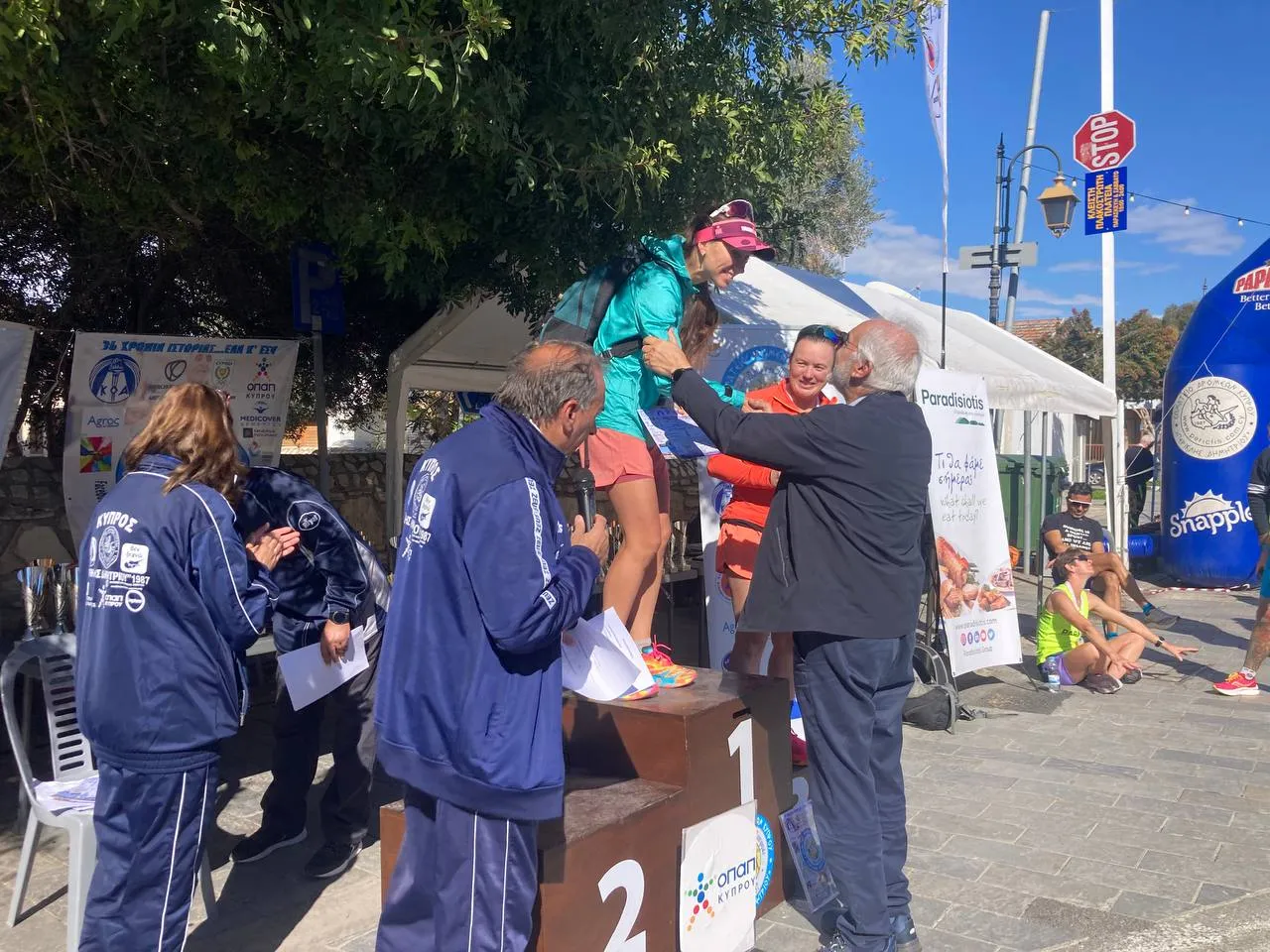 Наталия Лапутина: Pervolia Half Marathon, 10K · 52:51 · 1 место в возрастной группе