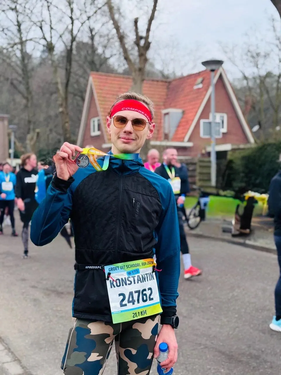 Константин Бодня: Полумарафон Groet uit Schoorl Run · 1:46:45