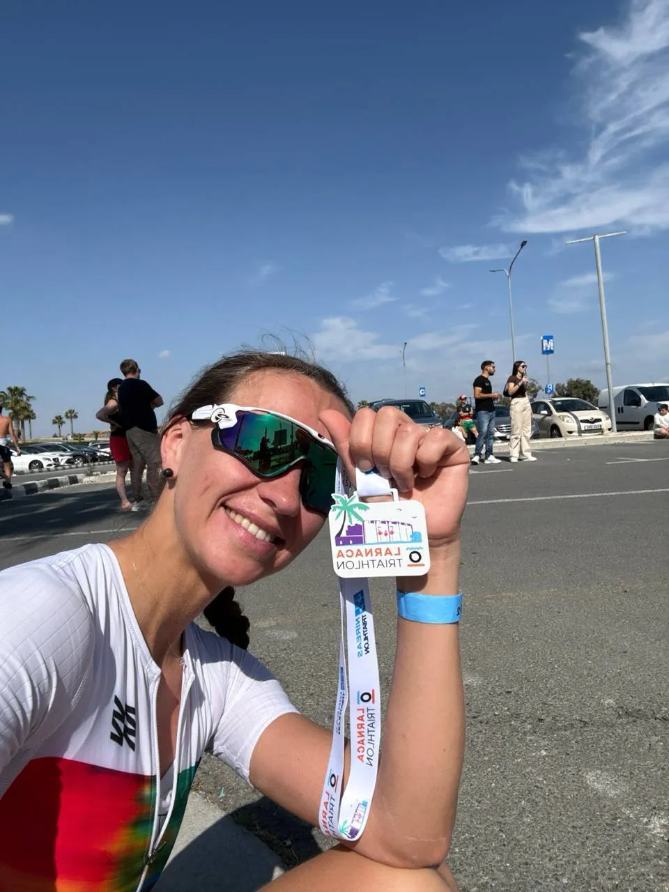 Наталия Лапутина: Larnaca Sprint Triathlon · 1:25:30