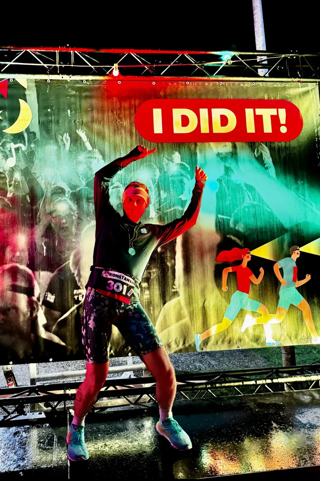 Константин Бодня: Ночной забег Stadspark Nightrun Groningen 10K · 49:22
