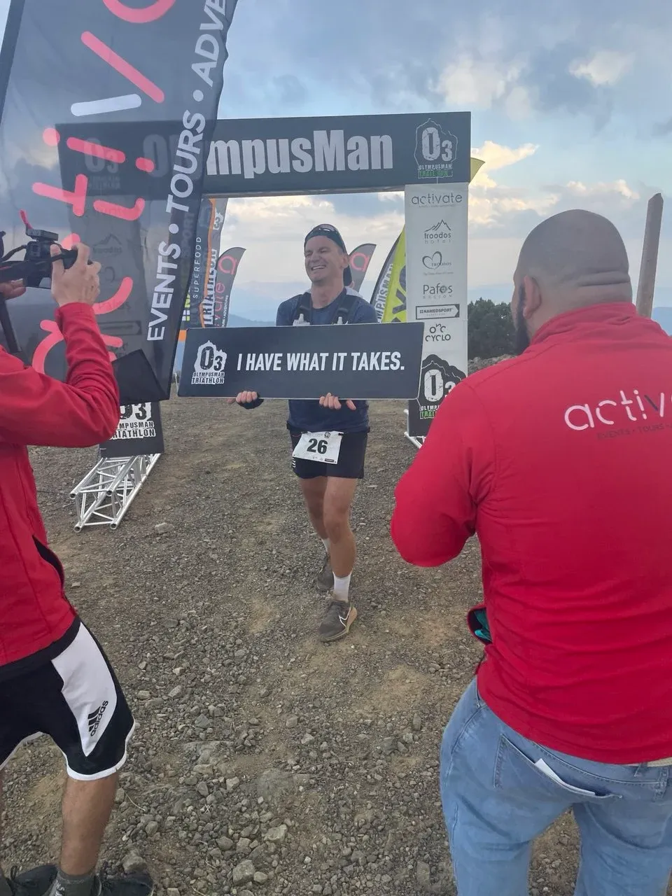 Олег Лапутин: O3 OlympusMan Triathlon · 8:18:44